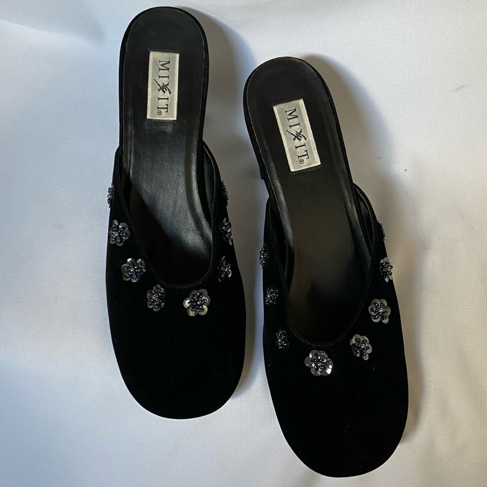 Mix-it Slip on mule/Black